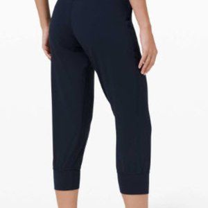 Lululemon Align Cropped Jogger True Navy size 12